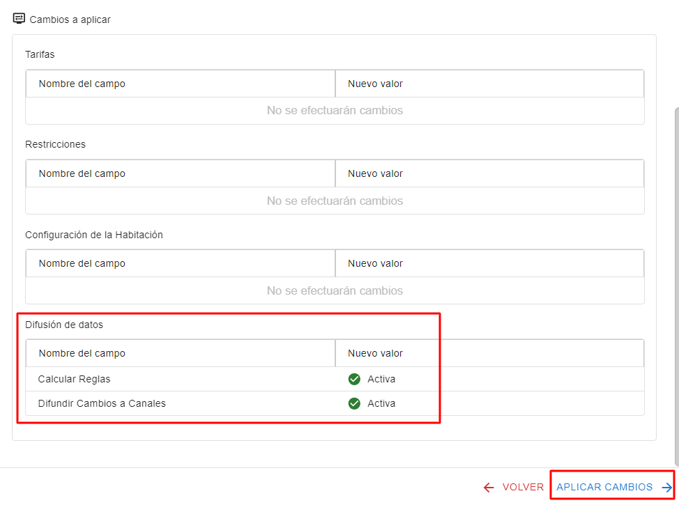 Botón Aplicar Cambios