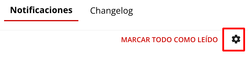 Configuración de notificaciones