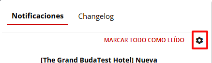 Ícono de configuración de notificaciones