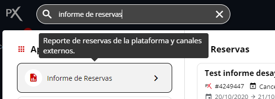 Búsqueda desde el Omnibox