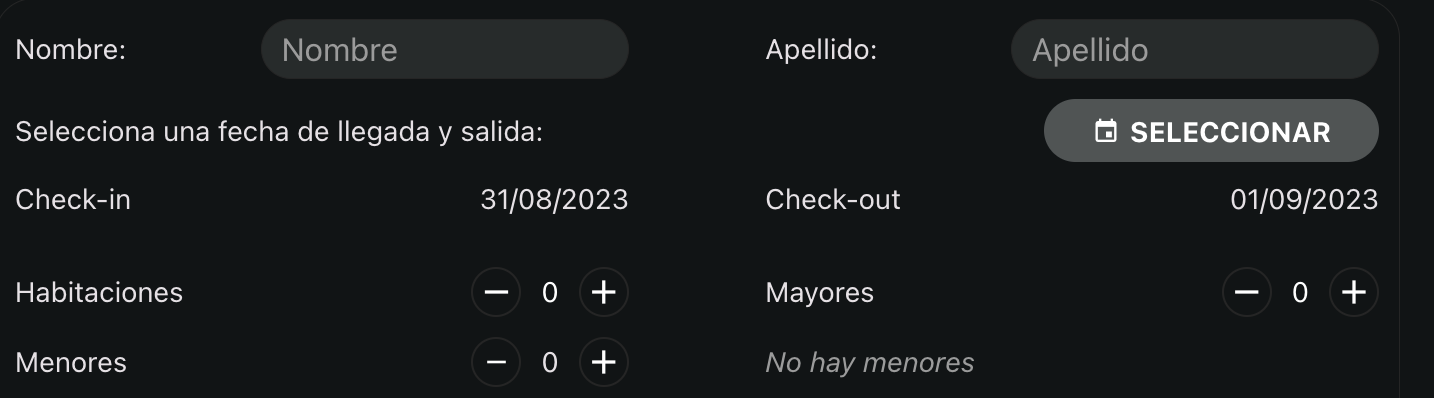 Detalles de ocupación