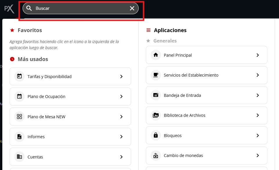Omnibox buscando Plantillas de correos