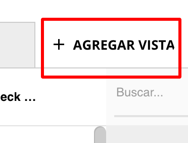 Botón Agregar Vista