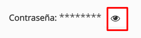 Mostrar contraseña