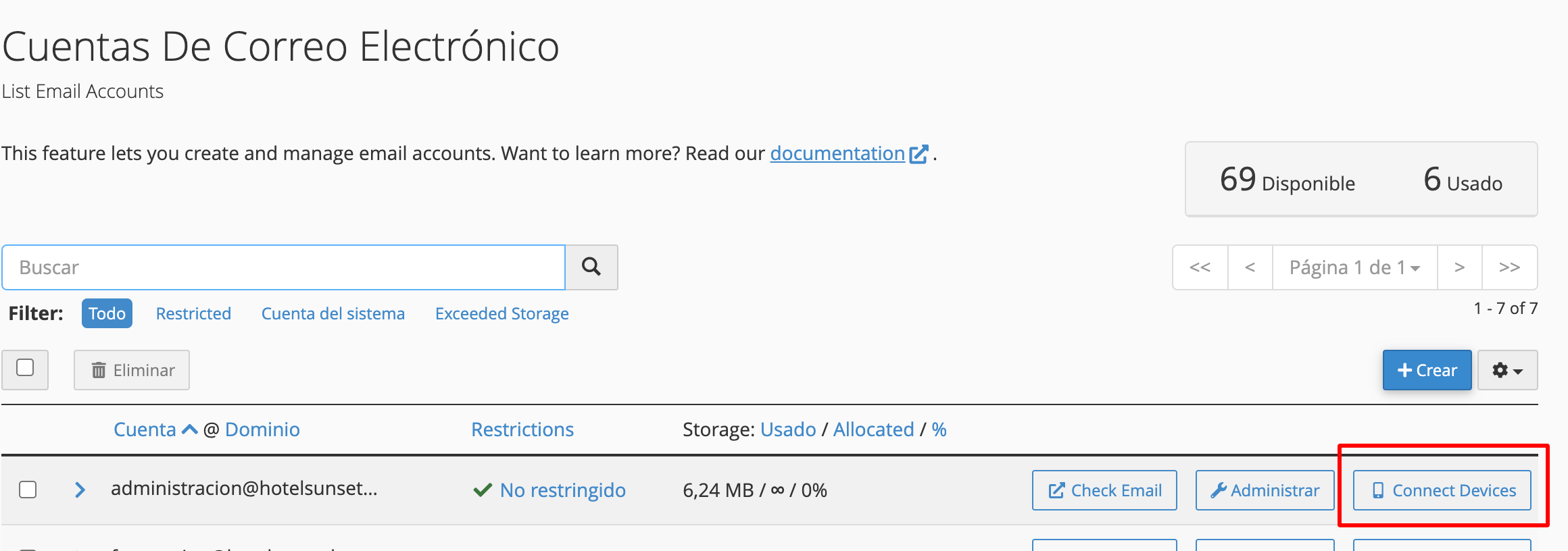 Conectar Dispositivos
