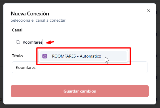 Selección de Roomfares