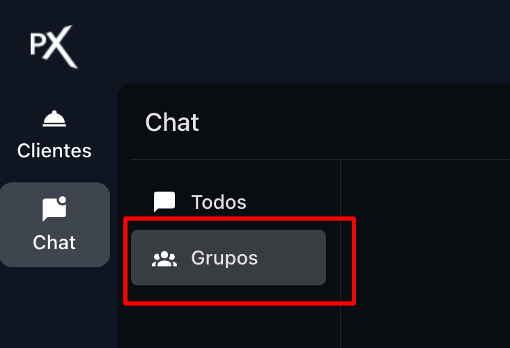 Botón Grupos