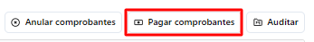 Captura de pantalla mostrando el botón Pagar comprobantes.