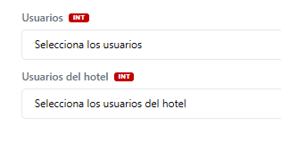 Seleccionar usuario para acceso a Proveedor