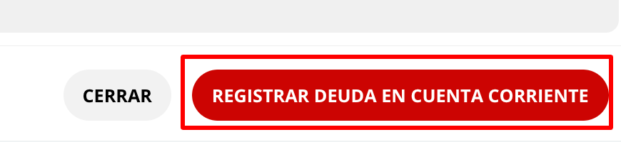 Confirmar registro de deuda