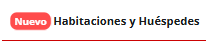 Pestaña Habitaciones y Huéspedes