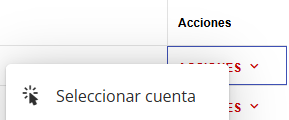 Seleccionar Cuenta