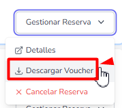 Icono de descarga de voucher.