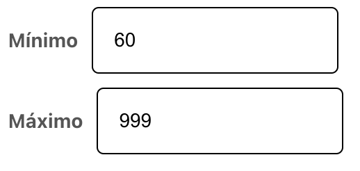 Configuración de ventana de reserva