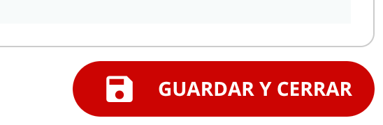 Screenshot del botón de guardar cambios