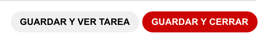 Opciones de guardado de tarea