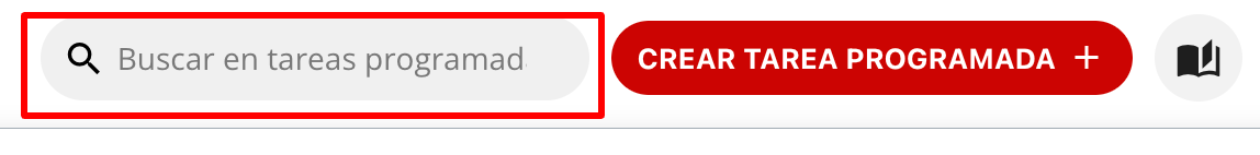 Buscador de tareas programadas