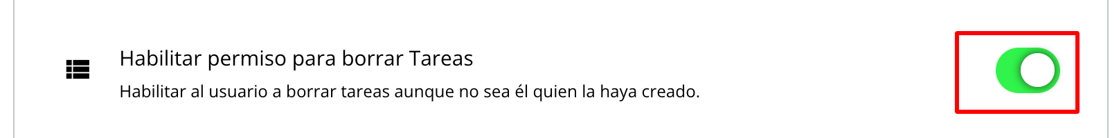 Interruptor de permiso