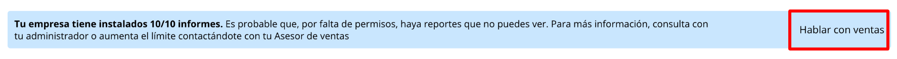 Mensaje para solicitar más informes
