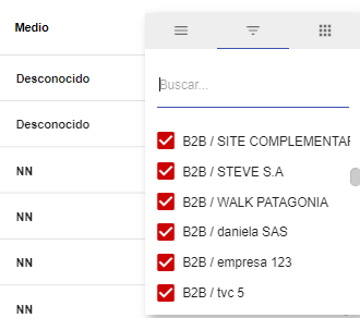 Captura de pantalla: Resultado del filtro aplicado.