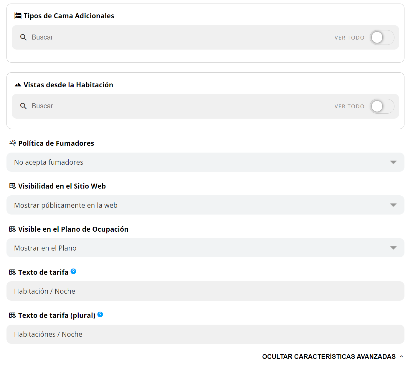 Paso 4: Opciones avanzadas y visibilidad