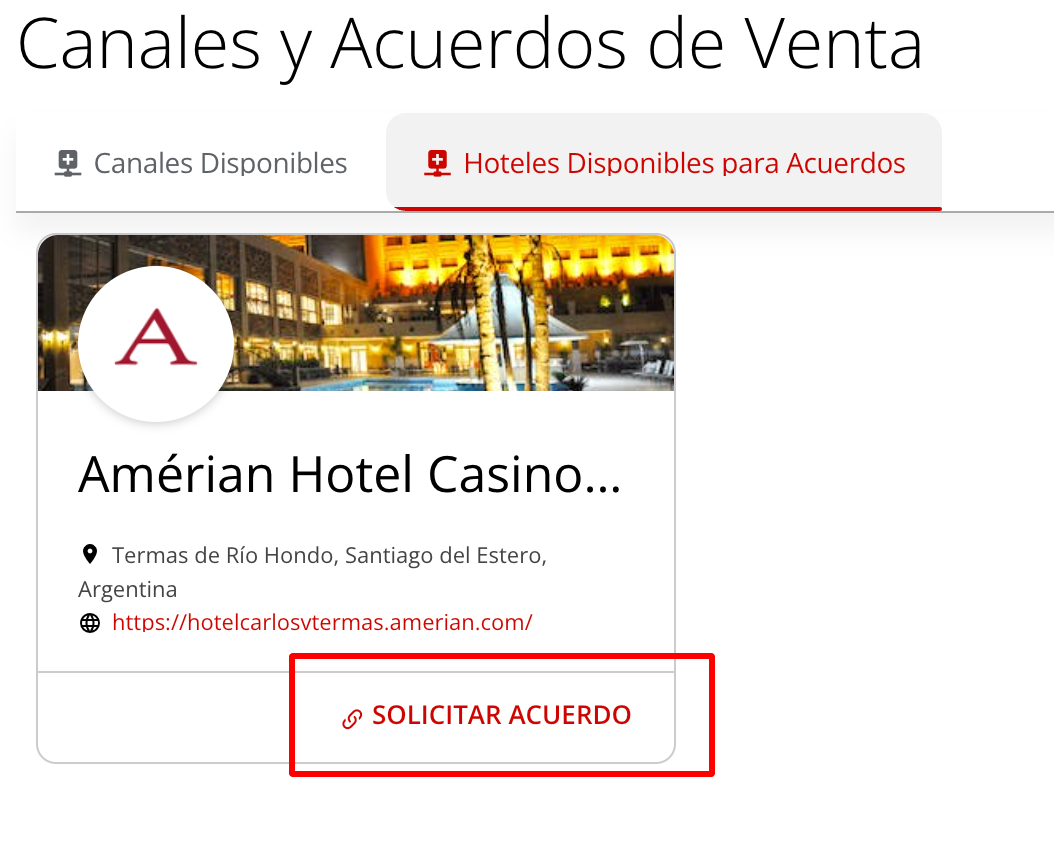 Botón Solicitar Acuerdo